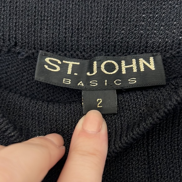 St. John caviar pants - Picture 3 of 5